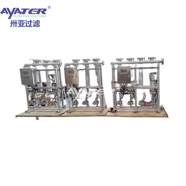 卅亞過(guò)濾 列管式碳鋼自清洗過(guò)濾器 大面積過(guò)濾 楔形網(wǎng)濾芯