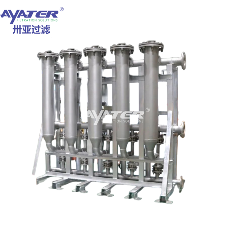 卅亞過濾 列管式碳鋼自清洗過濾器 大面積過濾 楔形網(wǎng)濾芯