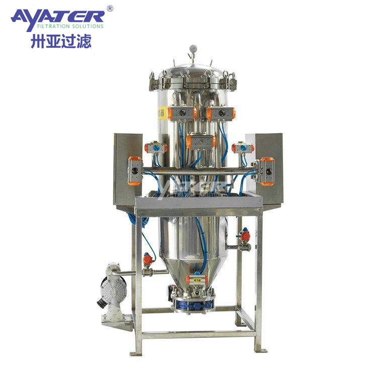 卅亞過(guò)濾 集束自清洗燭式過(guò)濾器 不銹鋼材質(zhì)除渣效率高