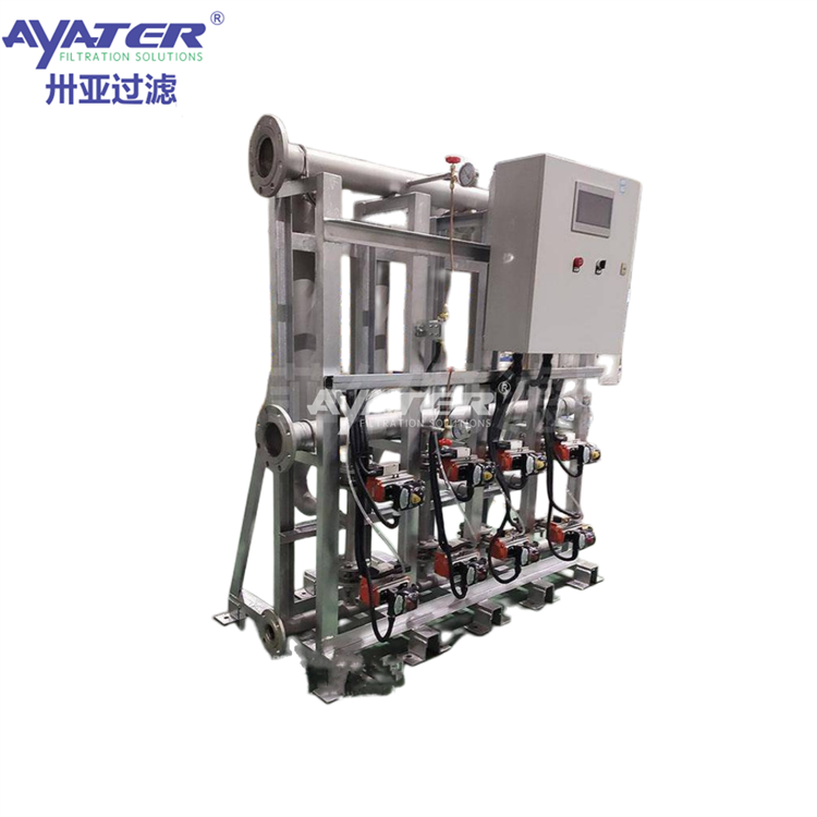  卅亞過(guò)濾列管式自清洗過(guò)濾器 自動(dòng)反沖洗設(shè)計(jì) 過(guò)濾面積大